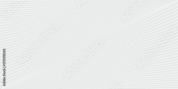 Obraz Premium background design with diagonal stripes pattern in white color. White and gray vector horizontal template for business banners, formal invitation backgrounds, luxury vouchers