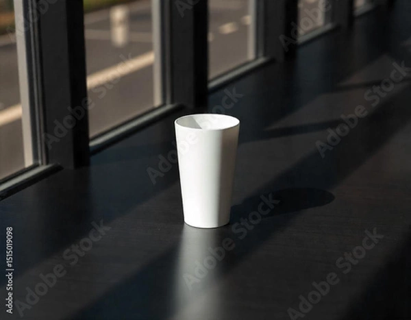 Obraz Versatile 20oz Blank White Tumblers in Rustic and Bright Settings