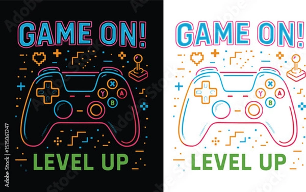 Obraz Game On Level Up