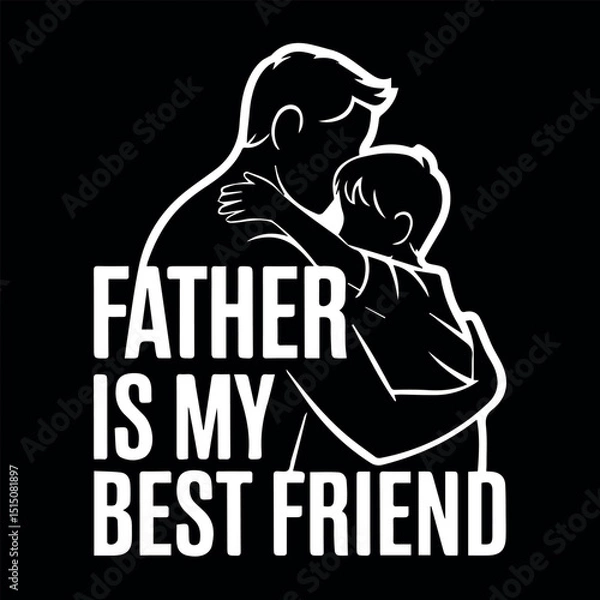 Obraz Father eps bundle tshirt design