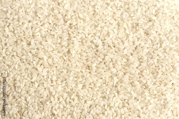 Fototapeta Texture rice cereal lies on a flat surface.