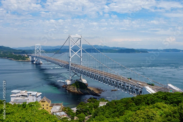 Obraz 鳴門大橋　春