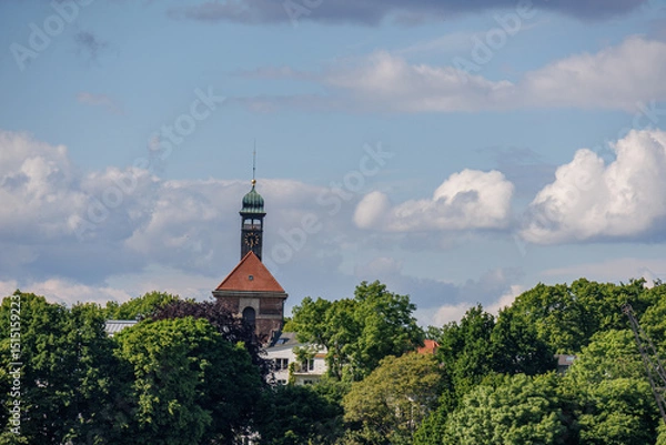 Obraz Der Hamburger HAfen und die Elbe