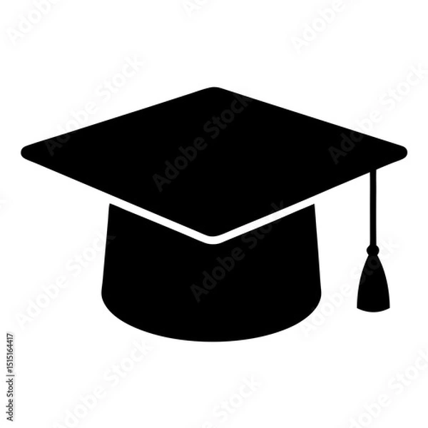 Obraz Academic Achievement Embodied in a Graduation Cap with Tassel Image
