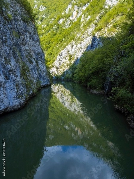 Obraz vrbas river