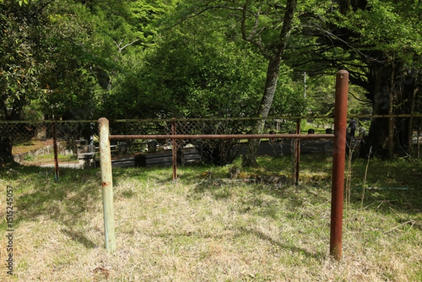 Fototapeta 錆びた遊具