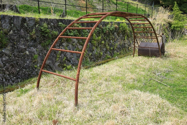 Fototapeta 錆びた遊具