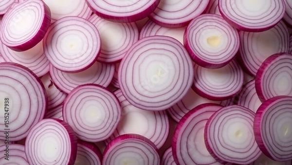 Fototapeta red onion background