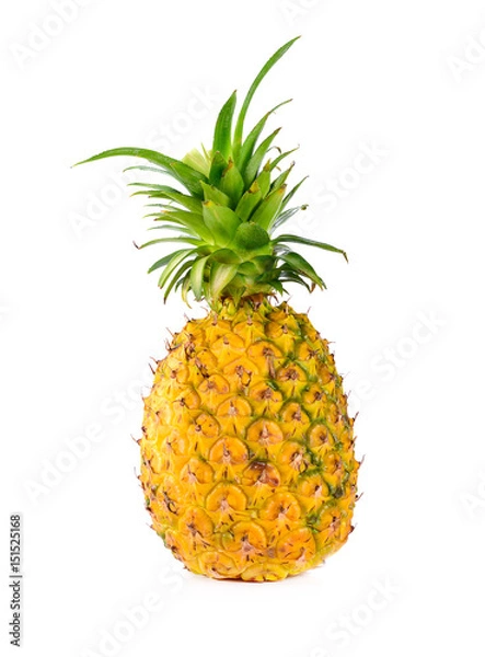 Fototapeta pineapple isolated on white