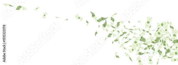 Obraz dollar_fly_panoramic_34.eps
