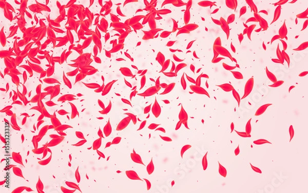 Obraz Pink_Petal_Flying_Vector_36.eps