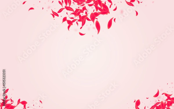 Obraz Pink_Petal_Flying_Vector_844.eps