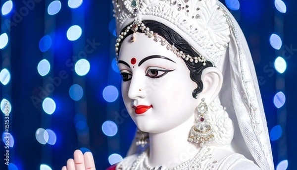 Fototapeta Hindu Goddess Durga Statue.