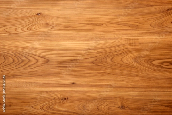 Fototapeta Photo of Natural brown wood grain texture background with detailed patterns and knots