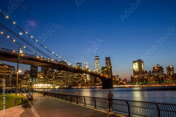 Fototapeta Night NYC