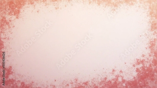 Fototapeta Wall Grunge, pink color, different lines on the right in the center. A worn curb with spots around the edges