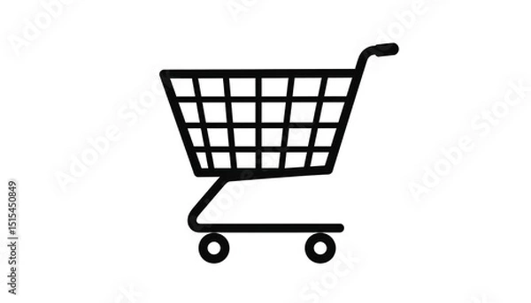 Fototapeta Shopping Cart Icon.