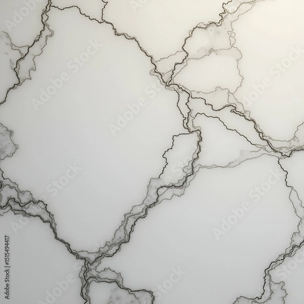 Fototapeta Close Up of Polished Marble Surface with Natural Veining and Fine Grain Texture Under Elegant Studio Lighting - Perfect for Luxury Interior Design Concepts and Backgrounds
