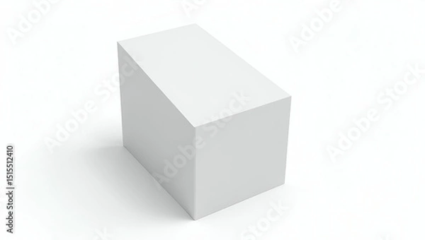 Fototapeta Professional Product Model Image on White Background for Digital Catalogs - Ideal for eCommerce Integration, SKU Pages, and Responsive Design with Left Space