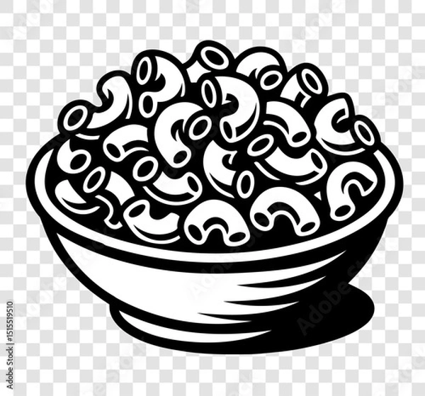 Obraz A bowl of macaroni and cheese