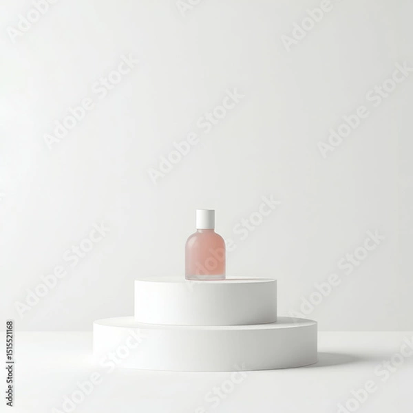 Fototapeta Premium Minimalist Product Display on White Background with Subtle Shadow - Ideal for Clean Catalogs and Online Storefronts