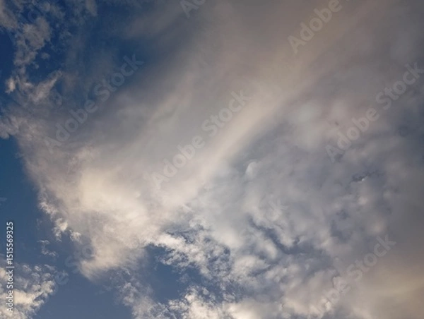 Fototapeta clouds in the sky