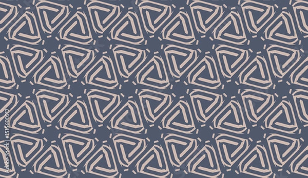 Fototapeta Hipster pattern with polygonal elements. Triangles style. Vector illustration. Background for your business project. Advert, template screen.
