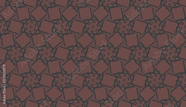 Fototapeta Pattern with curved line. Triangles style. Vector illustration. For you home interior wallpaper, fashion print.