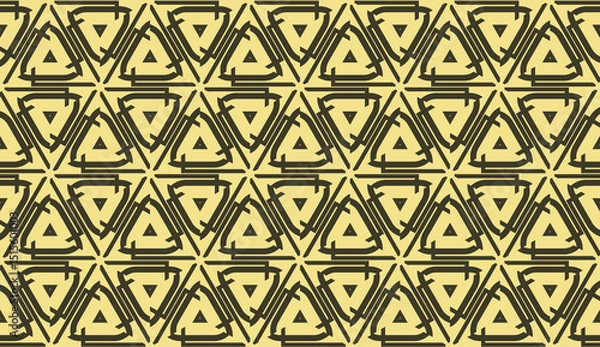 Fototapeta Elegant background with polygonal line. Triangular style. Vector illustration. Modern design for you business, project.