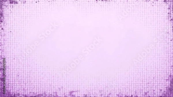 Fototapeta Wall Grunge, lilac color, different lines from the edge to the center. A worn curb with spots around the edges