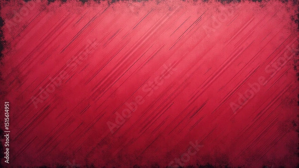 Fototapeta Grunge wall, wine color texture. Diagonal stripes. A worn curb with spots around the edges