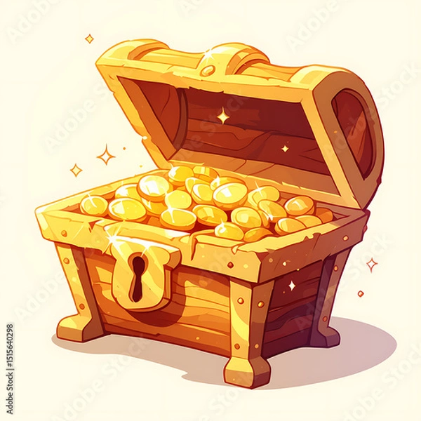 Obraz Shiny Gold Bars and Coins: Luxury, Wealth, and Investment Symbolism