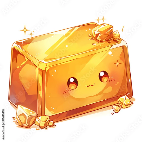 Obraz Shiny Gold Bars and Coins: Luxury, Wealth, and Investment Symbolism