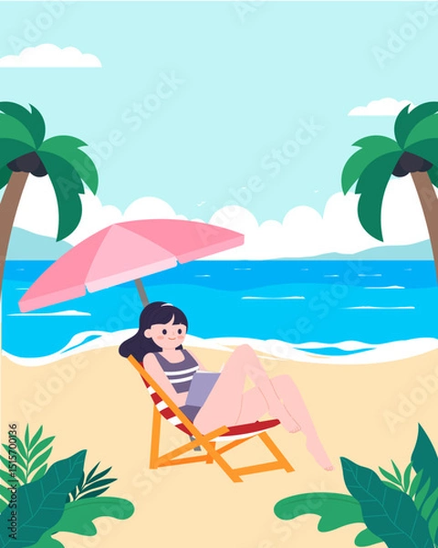 Fototapeta 해수욕장