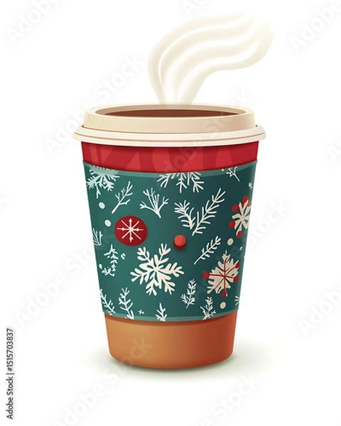 Obraz Elegant Christmas and New Year designs with festive ornaments