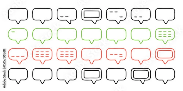 Obraz set of icons of wine