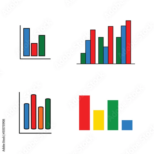 Fototapeta simple graphic icon