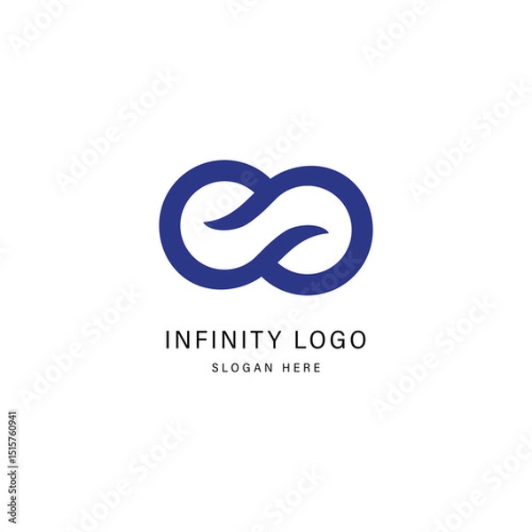 Fototapeta Infinity Logo Design Graphic Vector 