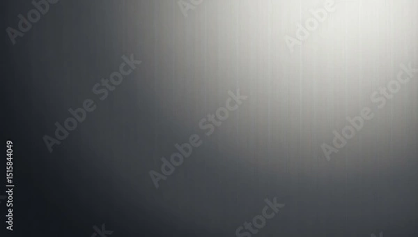 Obraz Abstract Gray Gradient Texture with Light and Shadow Background
