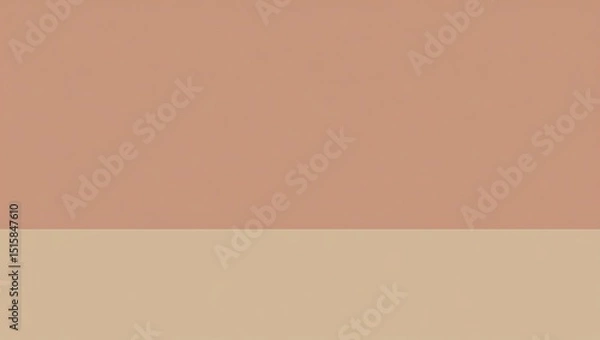 Obraz Abstract Neutral Color Block Background in Beige and Brown Tones