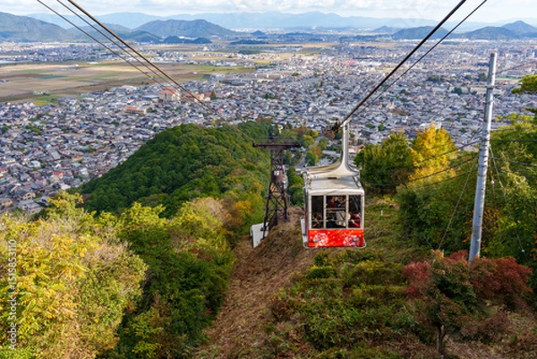 Obraz 近江八幡観光の名所・八幡山