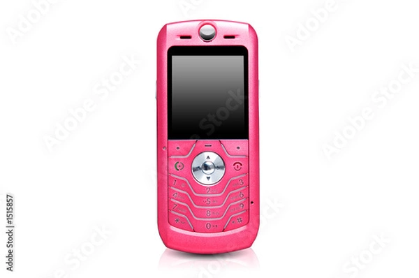 Obraz pink cell phone