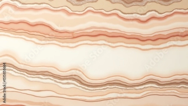 Obraz Abstract Earth Tone Background with Wavy Lines for Creative Projects