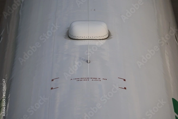 Fototapeta SATCOM antenna.