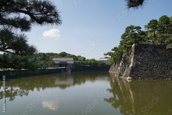 Fototapeta 坂下門