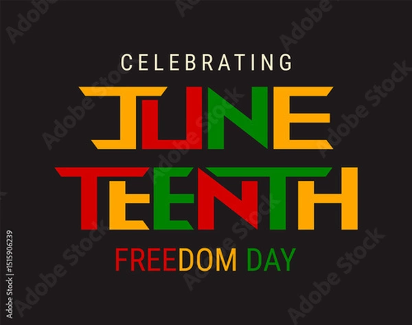 Fototapeta Juneteenth Freedom Day Legacy of Resilience