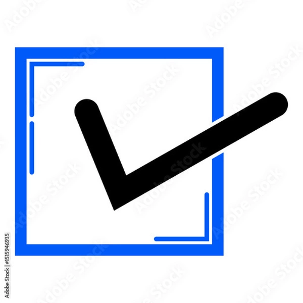 Fototapeta Checklist Mark Icon
