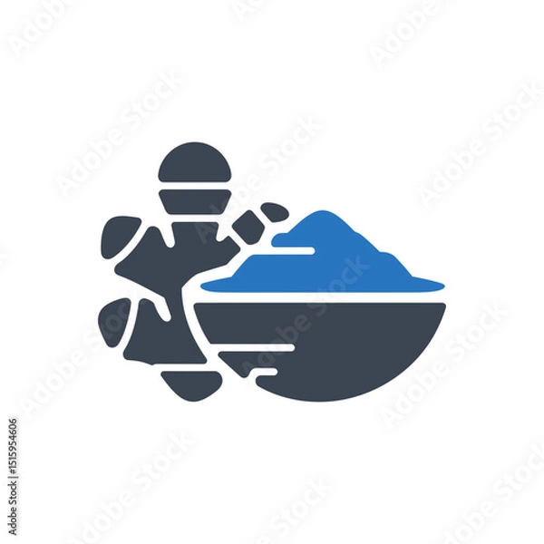 Fototapeta Ginger Icon