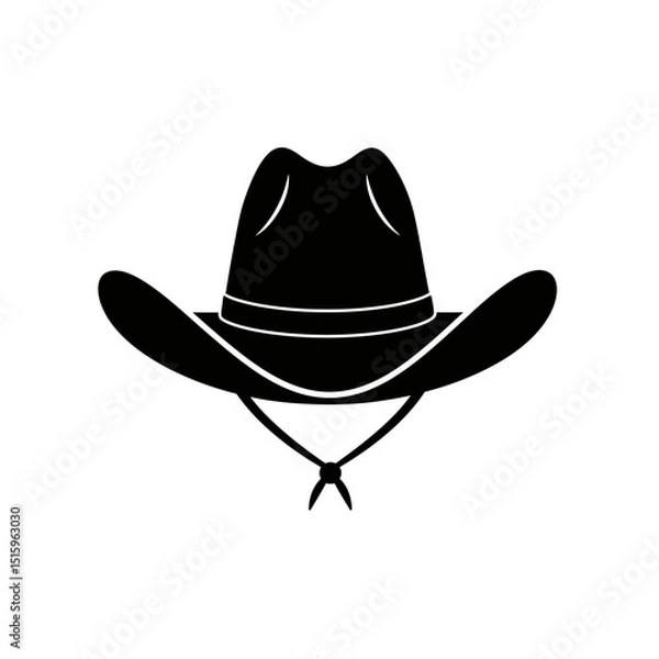Obraz cowboy hat vector