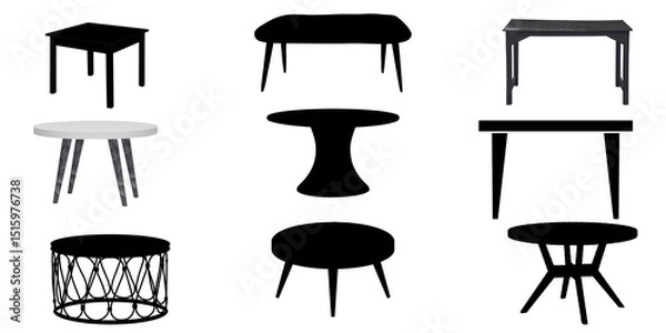 Obraz Minimalist Table Designs: Versatile Furniture for Modern Spaces